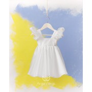 Φόρεμα Angel Wings | BRIGITTE - SS25G300/02 off white Φόρεμα Angel Wings | BRIGITTE - SS25G300/02 off white