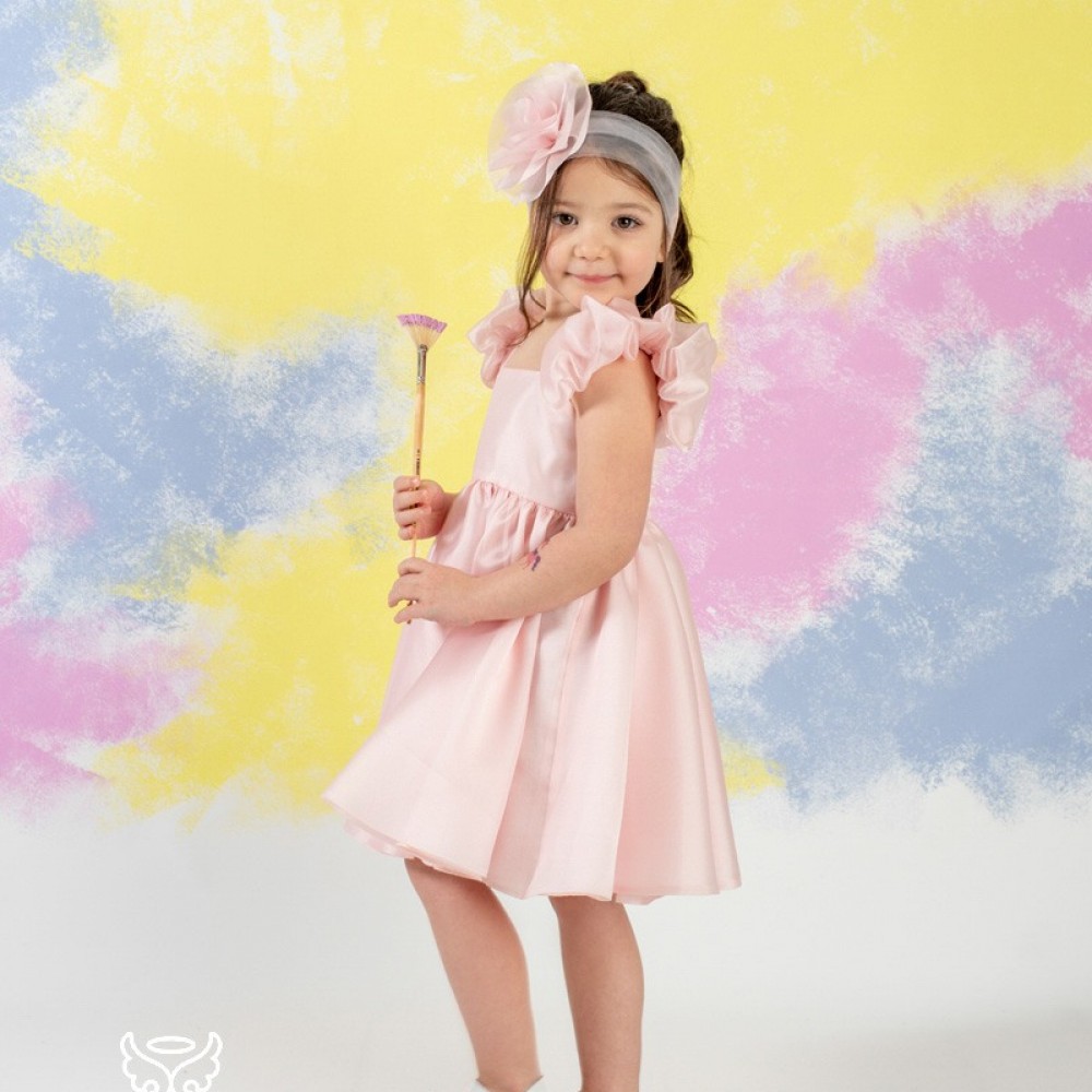 Φόρεμα Angel Wings | BRIGITTE - SS25G300/03 baby pink Φόρεμα Angel Wings | BRIGITTE - SS25G300/03 baby pink