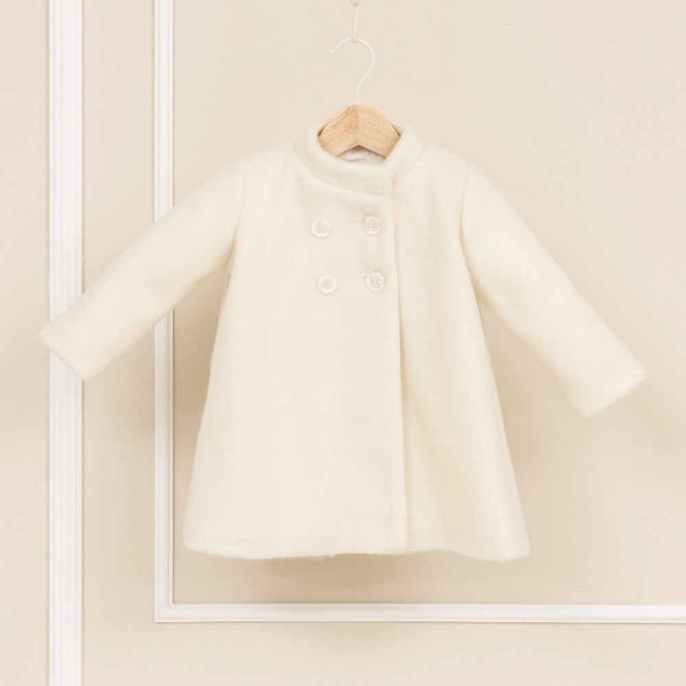 Παλτό Ivory Coat Mohair Angel Wings | AW25G052