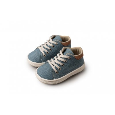 Παπούτσια Babywalker σιέλ για Αγόρι- 3029