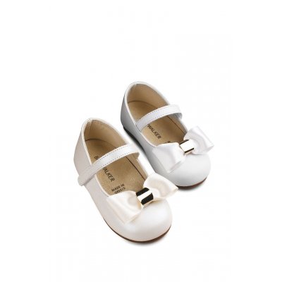 Παπούτσια Babywalker λευκό για Κορίτσι- 3537