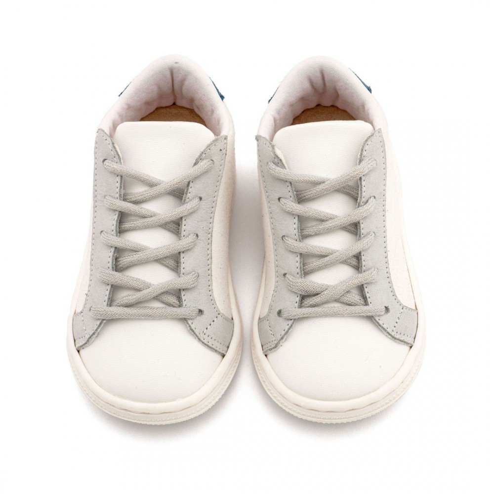 Παπούτσια Babywalker λευκό πάγου γκρι μπλε για Αγόρι 3039-2