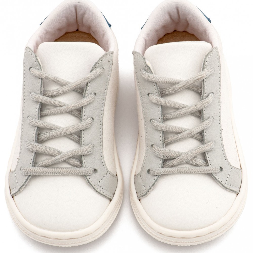 Παπούτσια Babywalker λευκό πάγου γκρι μπλε για Αγόρι 3039-2