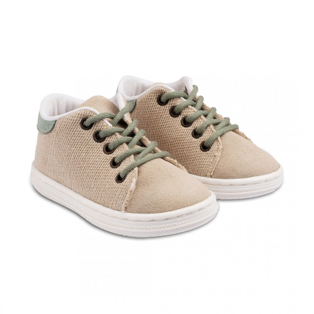 Παπούτσια Babywalker για Αγόρι 3073-1 μπεζ μέντα