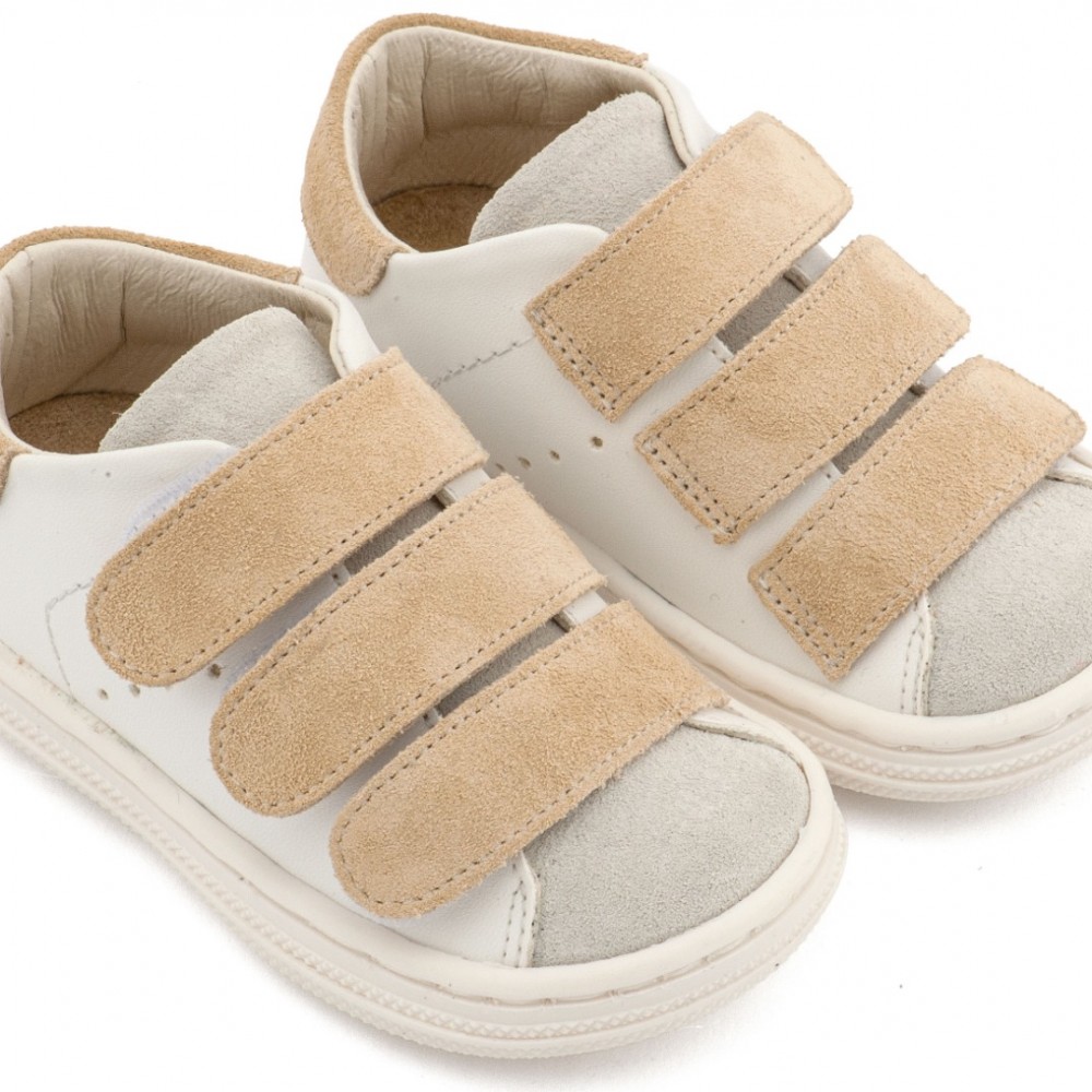 Παπούτσια Babywalker για Αγόρι 3096 λευκό μπεζ