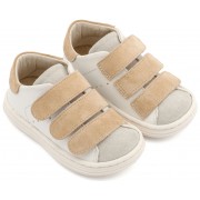 Παπούτσια Babywalker για Αγόρι 3096 λευκό μπεζ