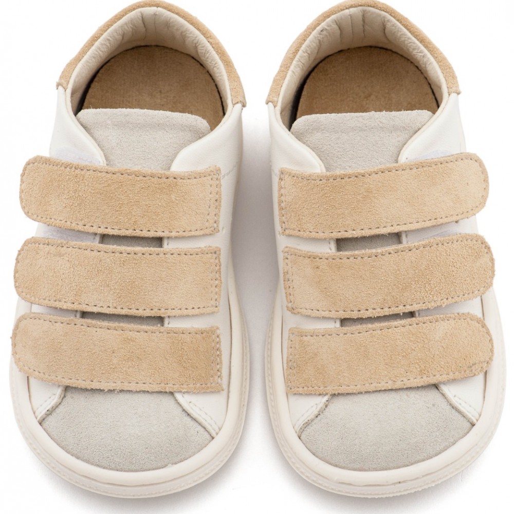 Παπούτσια Babywalker για Αγόρι 3096 λευκό μπεζ