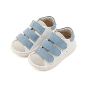 Παπούτσια Babywalker για Αγόρι 3096 λευκό γαλάζιο