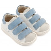 Παπούτσια Babywalker για Αγόρι 3096 λευκό γαλάζιο