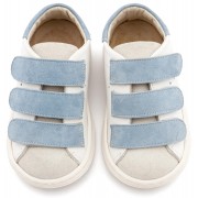 Παπούτσια Babywalker για Αγόρι 3096 λευκό γαλάζιο