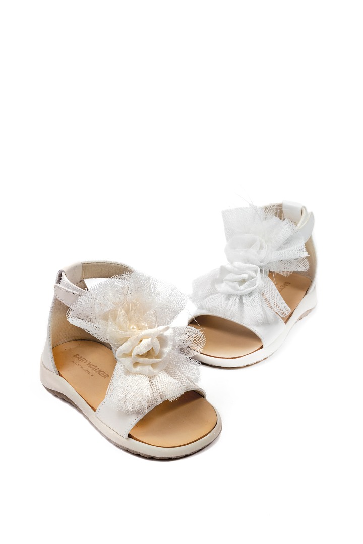 Παπούτσια Babywalker για Κορίτσι λευκό - 3561-1