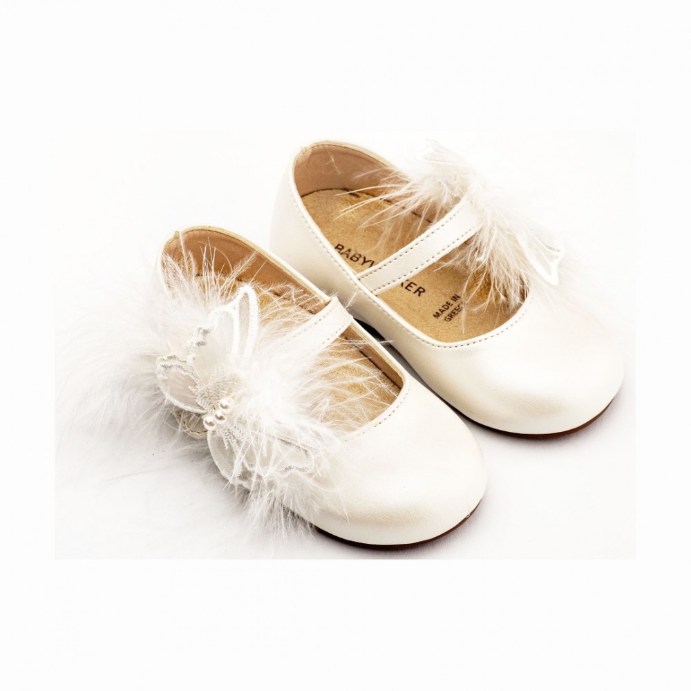 Παπούτσια Babywalker για Κορίτσι 3598-1 ιβουάρ