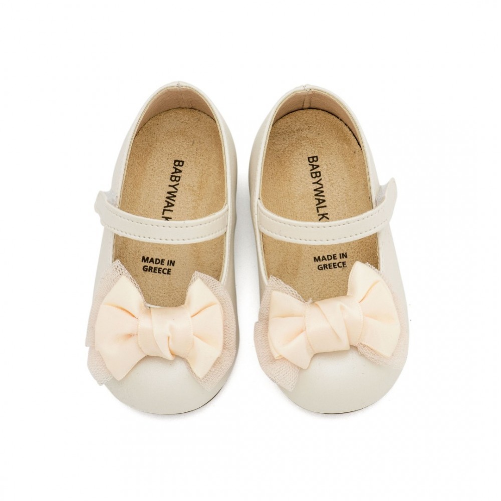 Παπούτσια Babywalker για Κορίτσι 3599 ιβουάρ