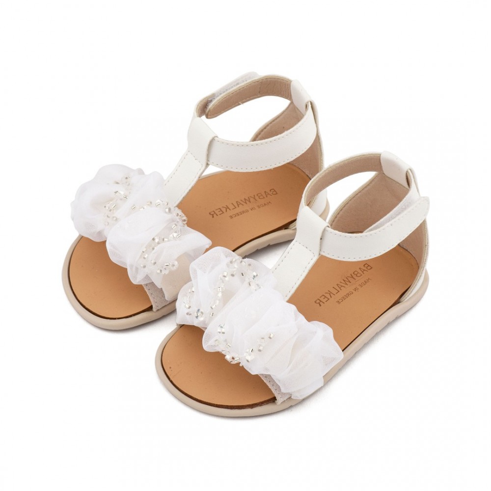 Παπούτσια Babywalker για Κορίτσι 3601 λευκό