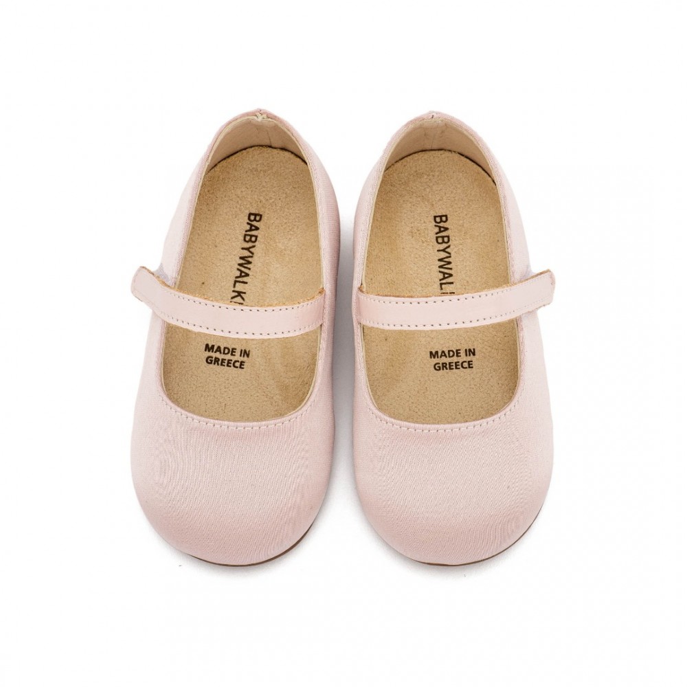 Παπούτσια Babywalker για Κορίτσι 3603-1 ροζ αντικέ