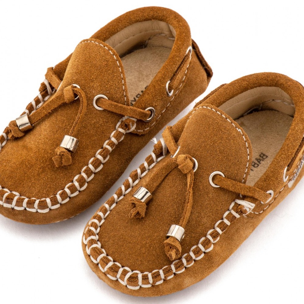 Παπούτσια Babywalker κάμελ για Αγόρι 4139-1