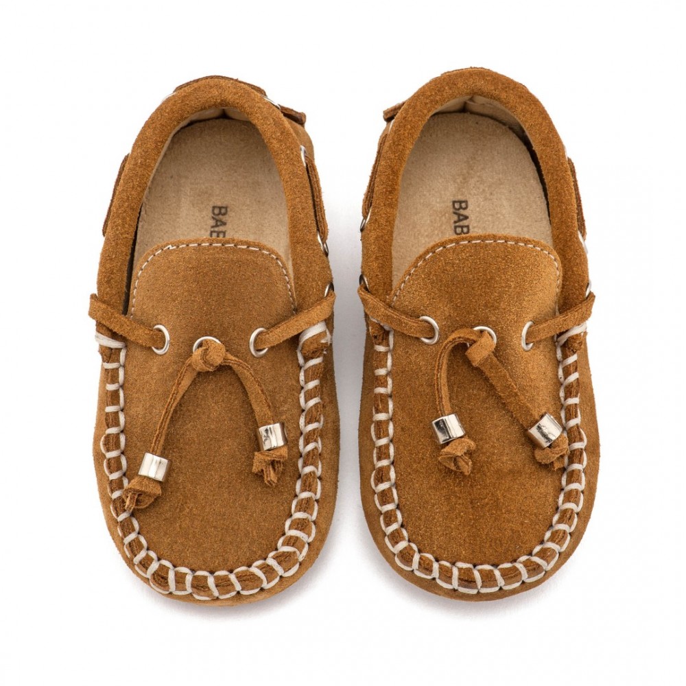 Παπούτσια Babywalker κάμελ για Αγόρι 4139-1