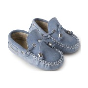 Παπούτσια Babywalker σιέλ για Αγόρι 4139 Άμεσα Διαθέσιμο