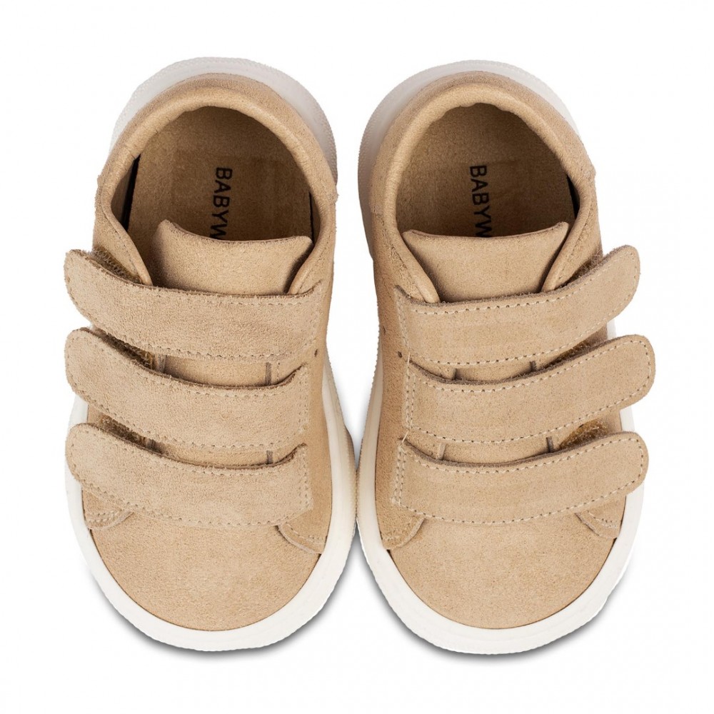 Παπούτσια Babywalker μπεζ για Αγόρι 4254-1