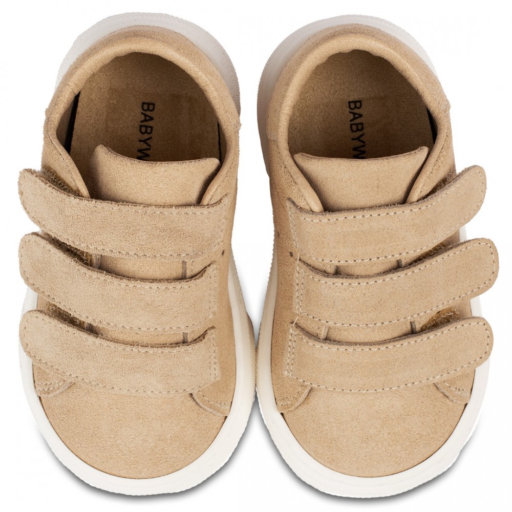 Παπούτσια Babywalker μπεζ για Αγόρι 4254-1
