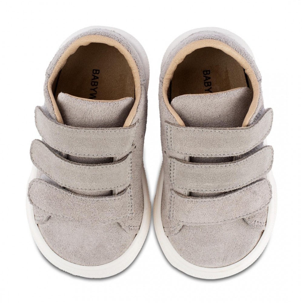 Παπούτσια Babywalker γκρι για Αγόρι 4254-2