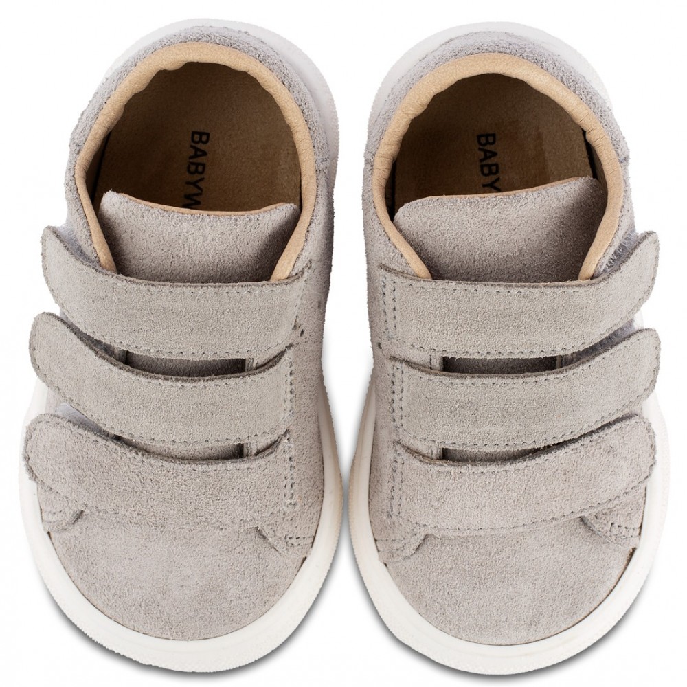 Παπούτσια Babywalker γκρι για Αγόρι 4254-2