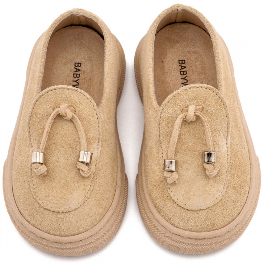 Παπούτσια Babywalker για Αγόρι 4307-1μπεζ