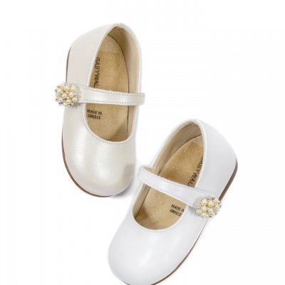 Παπούτσια Babywalker λευκό για Κορίτσι- 4735