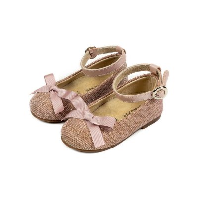 Παπούτσια Babywalker ροζ αντικέ για Κορίτσι- 4754