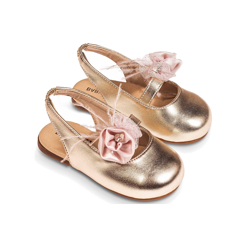 Παπούτσια Babywalker για Κορίτσι 4826-3 χρυσό ροζ