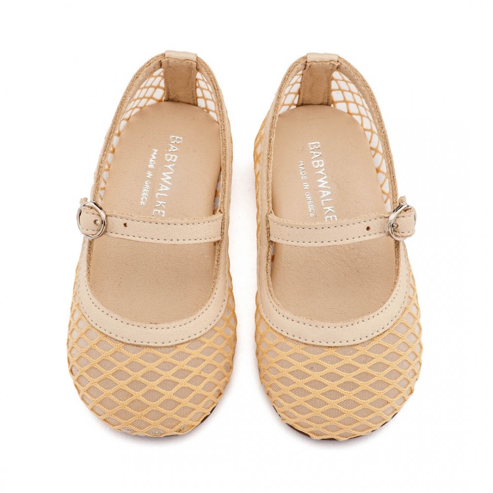 Παπούτσια Babywalker για Κορίτσι 4881 μπεζ