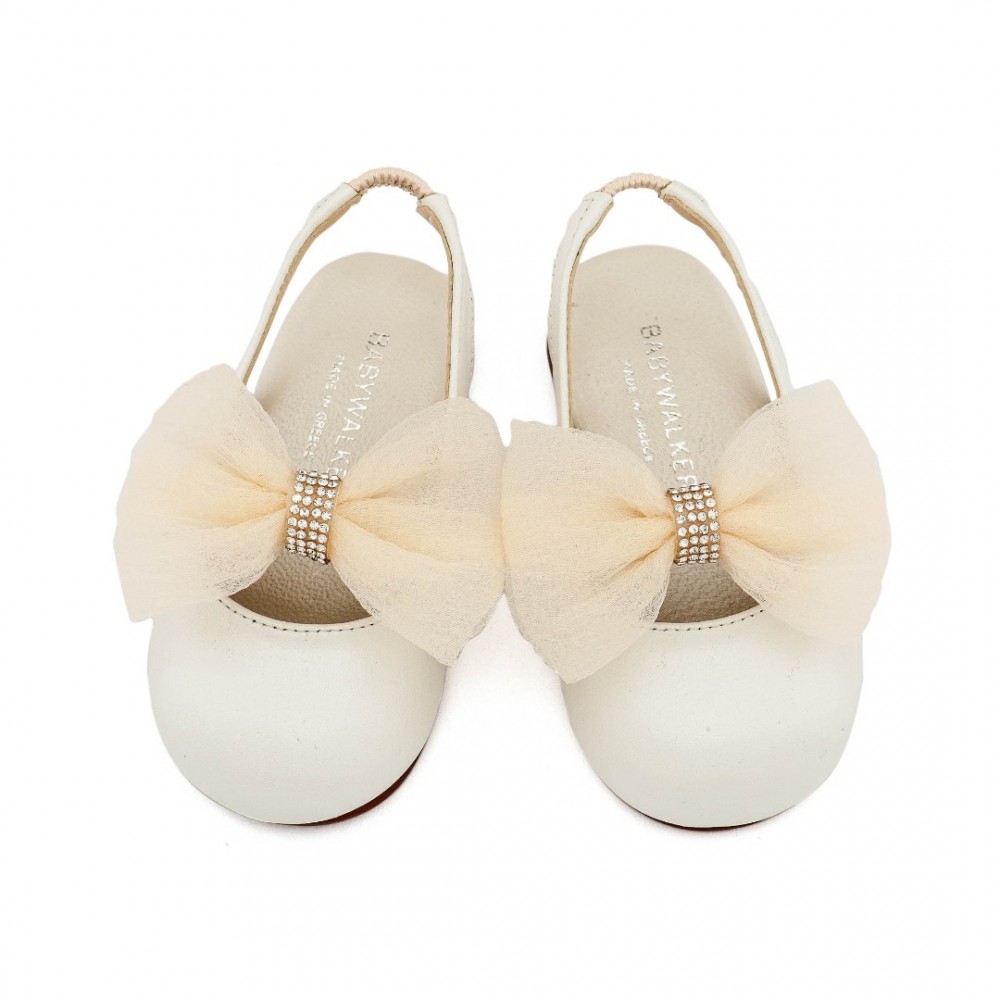 Παπούτσια Babywalker για Κορίτσι 4883-2 ιβουάρ