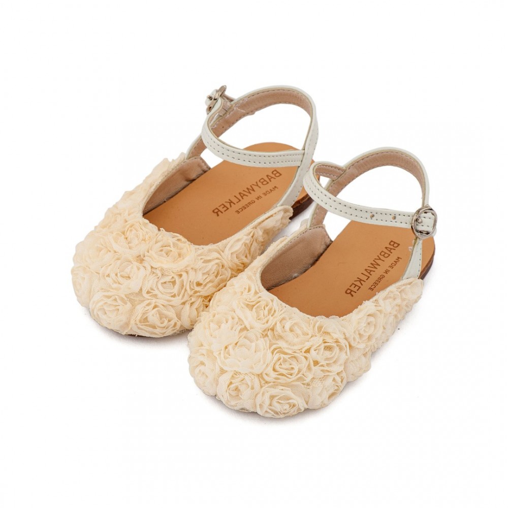 Παπούτσια Babywalker για Κορίτσι 4884 ιβουάρ