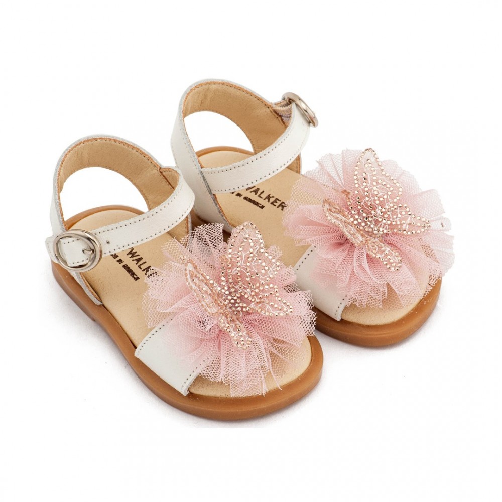 Παπούτσια Babywalker για Κορίτσι 4886-1 ιβουάρ ροζ