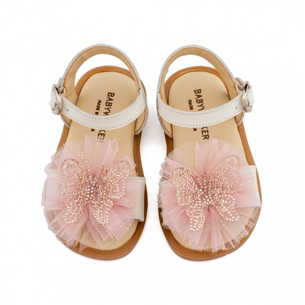 Παπούτσια Babywalker για Κορίτσι 4886-1 ιβουάρ ροζ