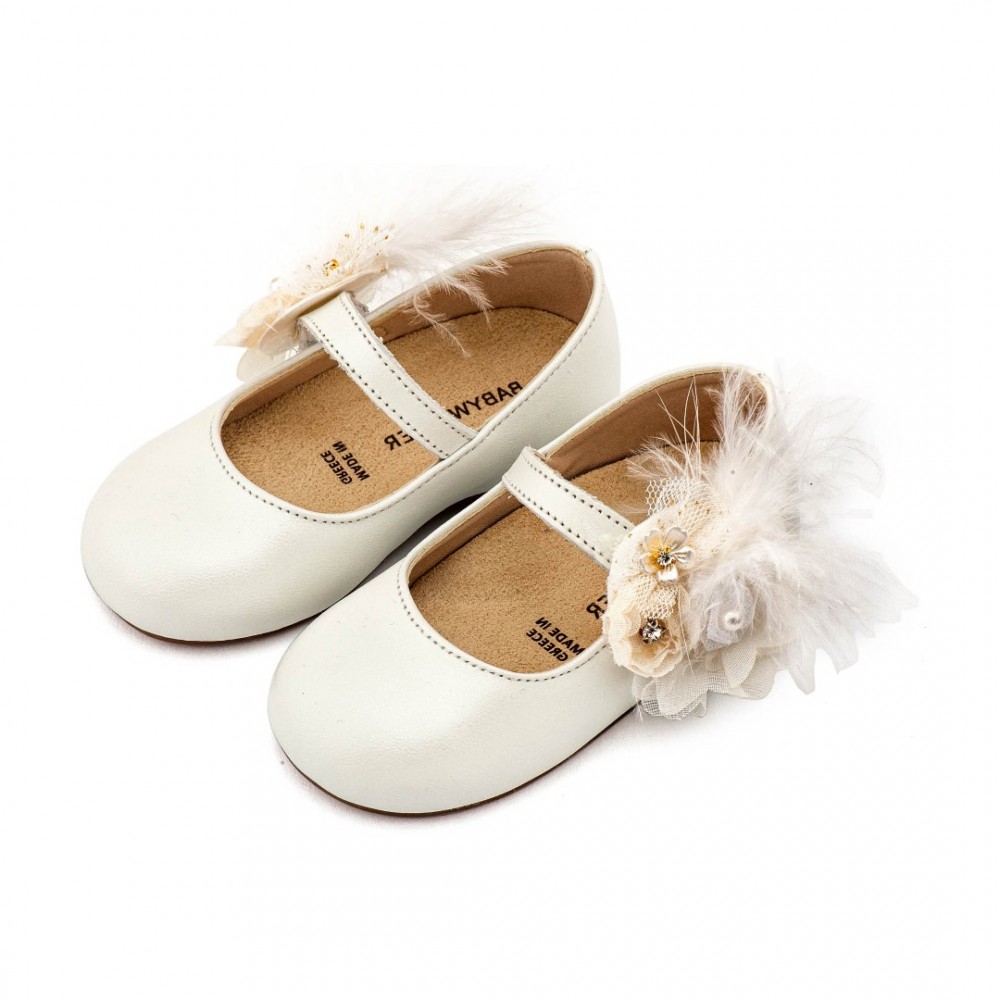 Παπούτσια Babywalker για Κορίτσι 4887 ιβουάρ