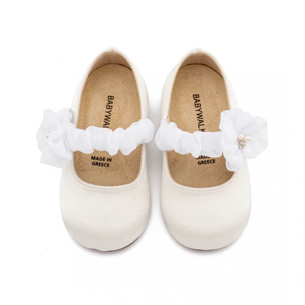 Παπούτσια Babywalker για Κορίτσι 4888-1 λευκό