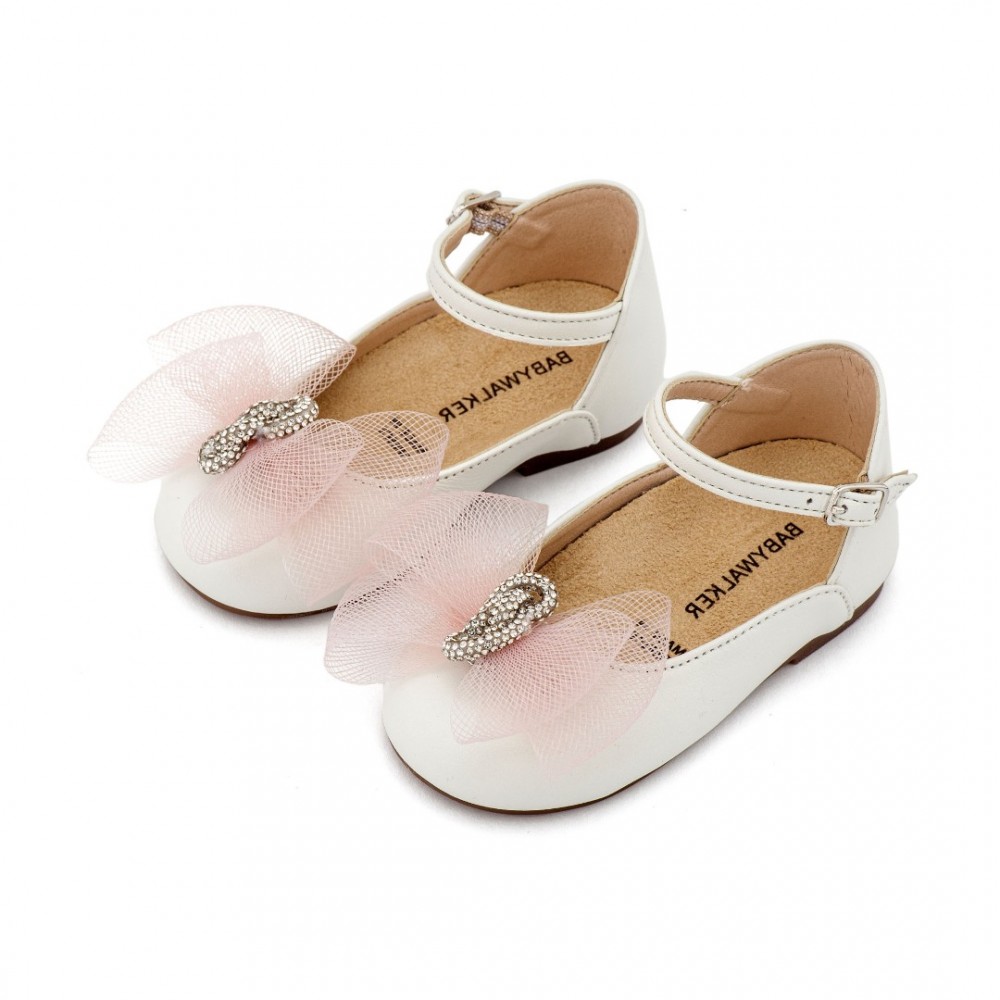 Παπούτσια Babywalker για Κορίτσι 4890-1 ιβουάρ ροζ
