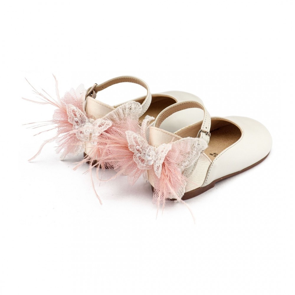 Παπούτσια Babywalker για Κορίτσι 4891 ιβουάρ ροζ