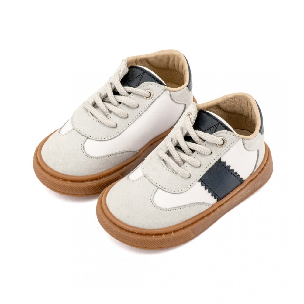 Παπούτσια Babywalker για Αγόρι 5309 λευκό γκρι μπλε