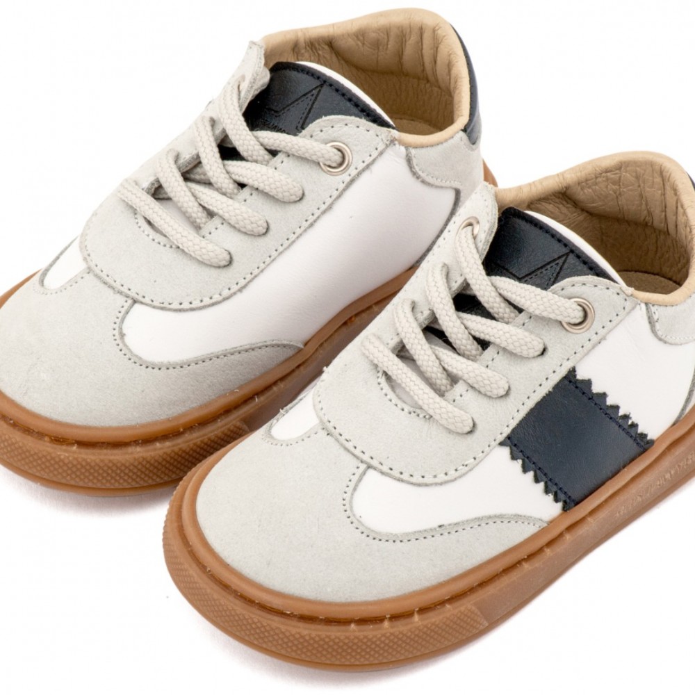 Παπούτσια Babywalker για Αγόρι 5309 λευκό γκρι μπλε