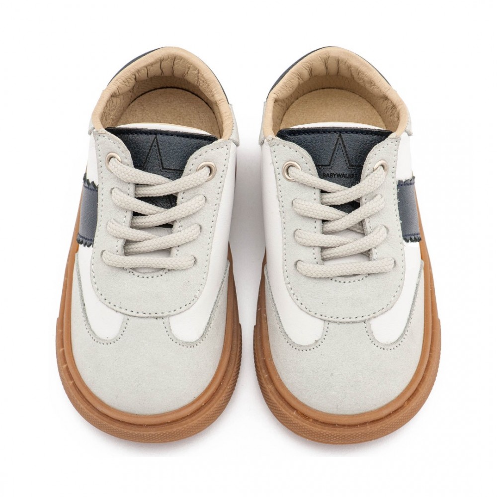 Παπούτσια Babywalker για Αγόρι 5309 λευκό γκρι μπλε