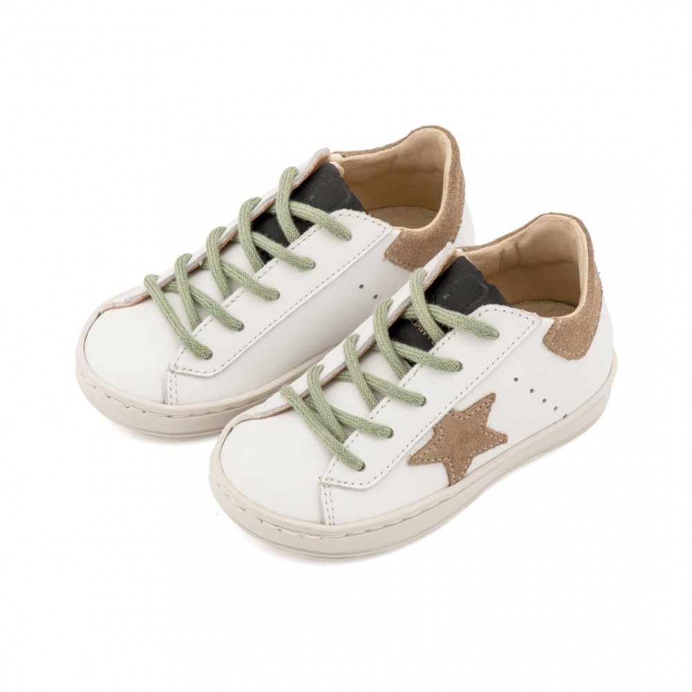 Παπούτσια Babywalker για Αγόρι 5315 λευκό μπεζ μέντα
