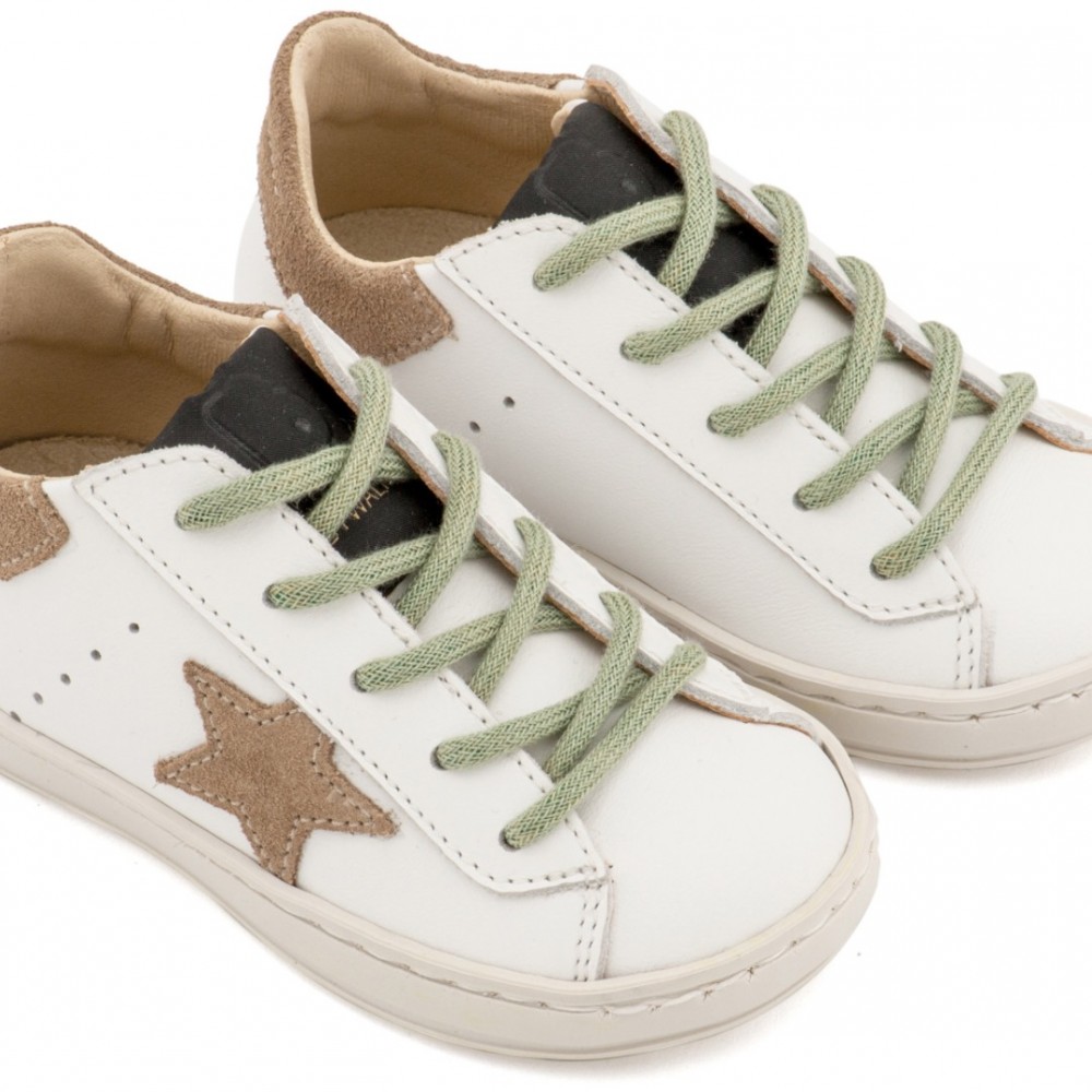 Παπούτσια Babywalker για Αγόρι 5315 λευκό μπεζ μέντα