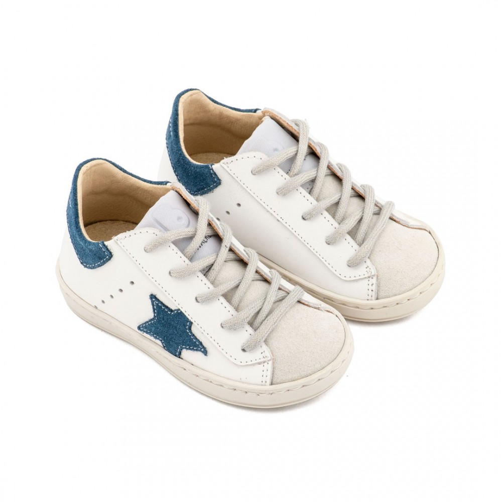 Παπούτσια Babywalker για Αγόρι 5315-1 λευκό γκρι μπλε ρουά