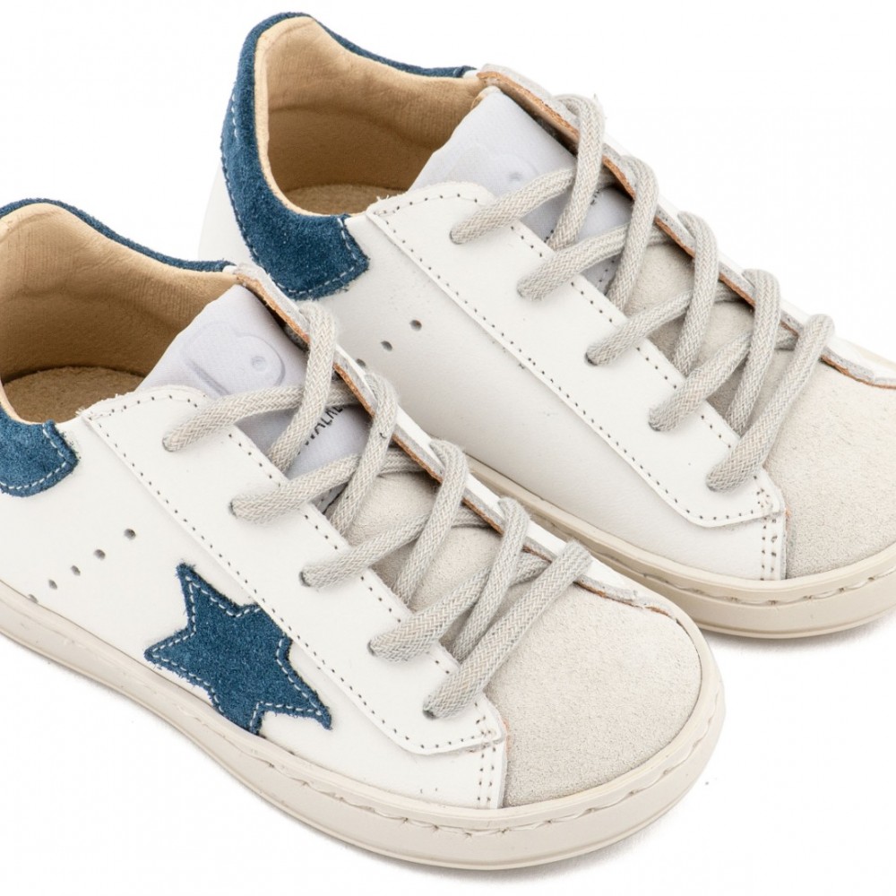 Παπούτσια Babywalker για Αγόρι 5315-1 λευκό γκρι μπλε ρουά