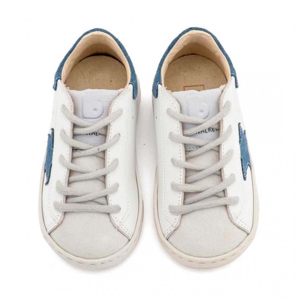 Παπούτσια Babywalker για Αγόρι 5315-1 λευκό γκρι μπλε ρουά