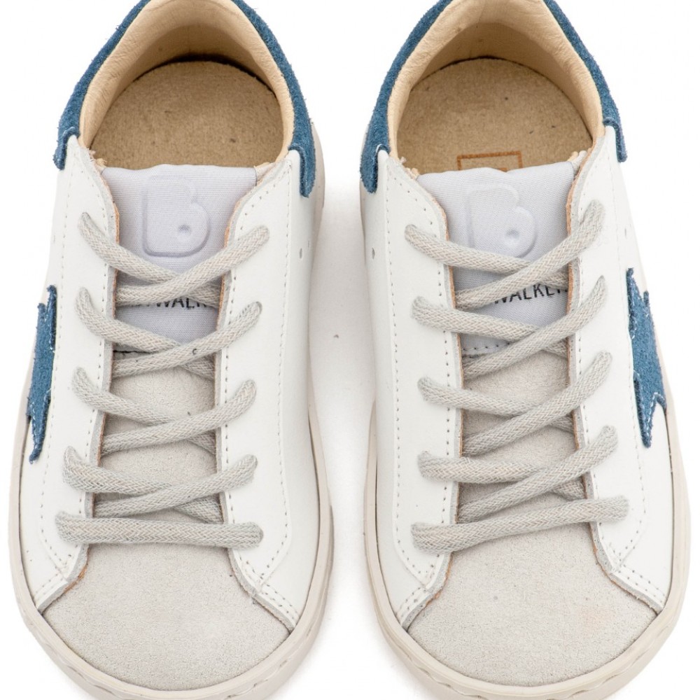 Παπούτσια Babywalker για Αγόρι 5315-1 λευκό γκρι μπλε ρουά