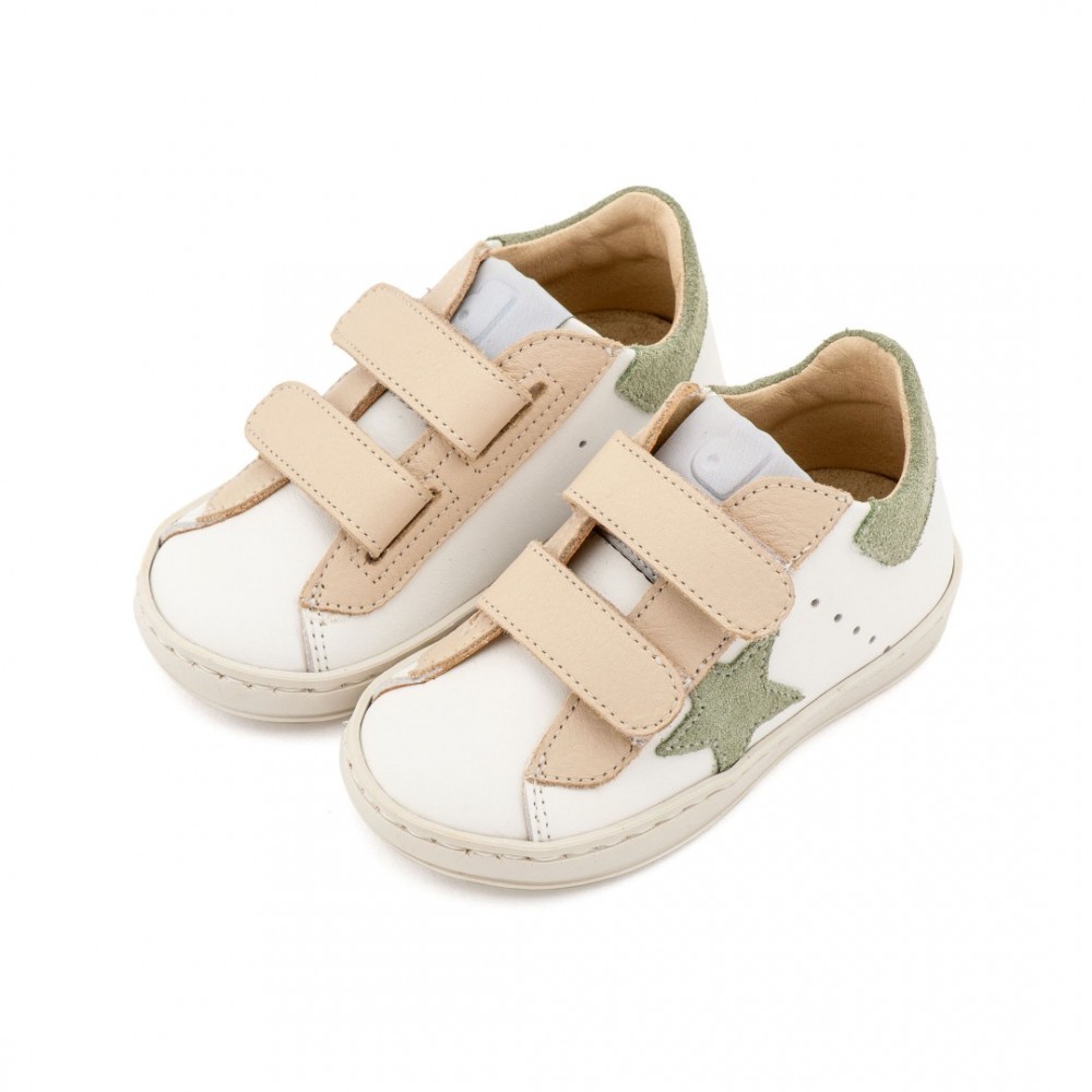 Παπούτσια Babywalker για Αγόρι 5316-1 λευκό-ιβουάρ-μέντα