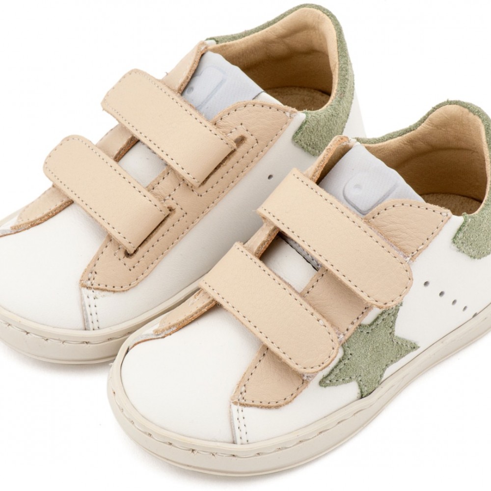 Παπούτσια Babywalker για Αγόρι 5316-1 λευκό-ιβουάρ-μέντα